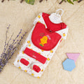 Newborn Baby 7Pcs Fleece Gift Set Chicks Red - Sunshine