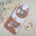 Newborn Baby 7Pcs Fleece Gift Set Bear Brown - Sunshine