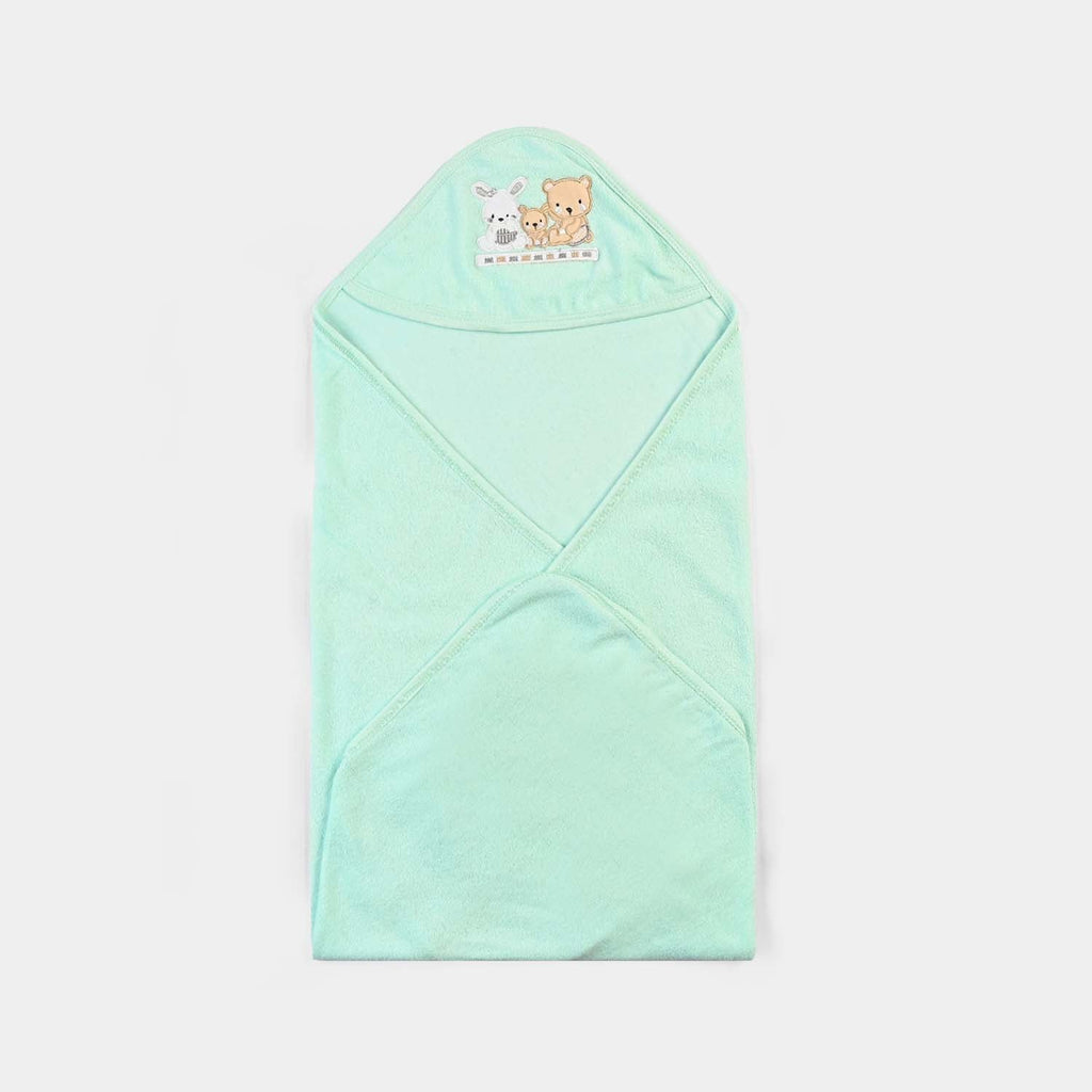 BP Hooded Bath Towel 7Pcs | Sea Green