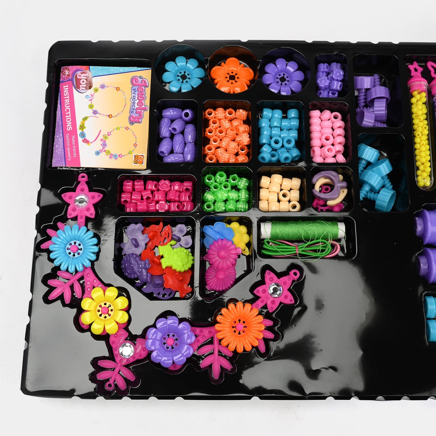 3 In 1  Beads jewelry Project Set For Girls